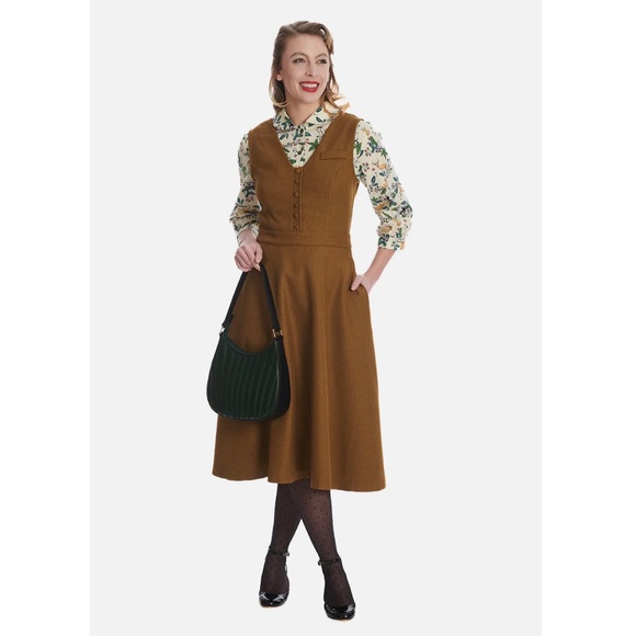 Book Worm Dress in Black by Banned Retro - Picture 6 of 8